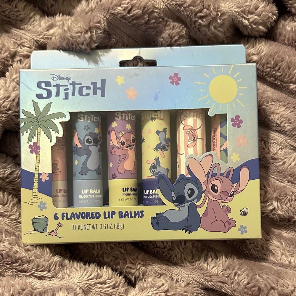 Disney Stitch Pastel Lip Balm Collection